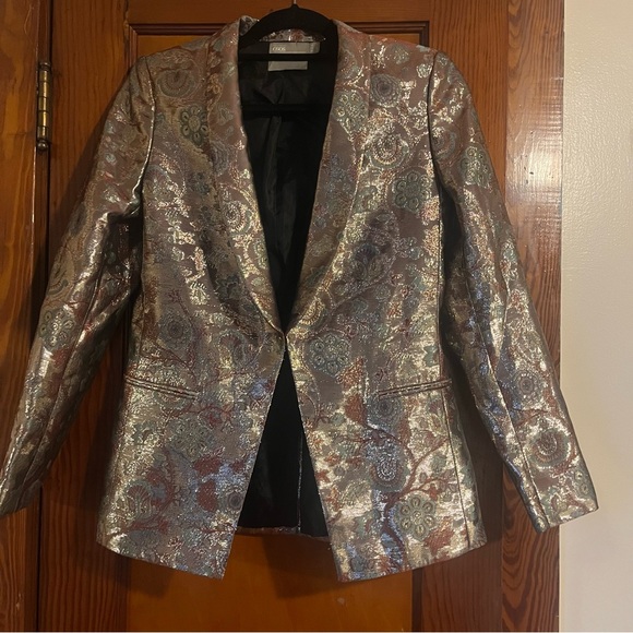 ASOS Jackets & Blazers - ASOS Metallic Floral Women's Blazer